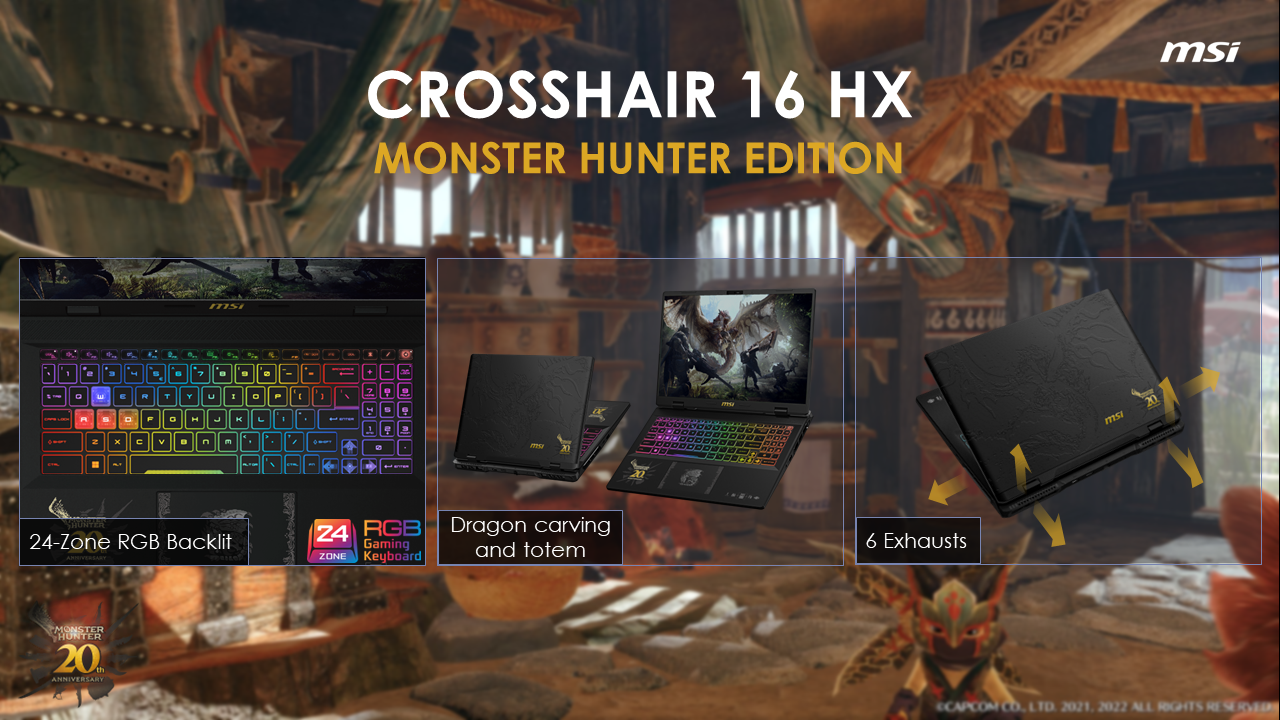 Crosshair 16 HX Monster Hunter edition